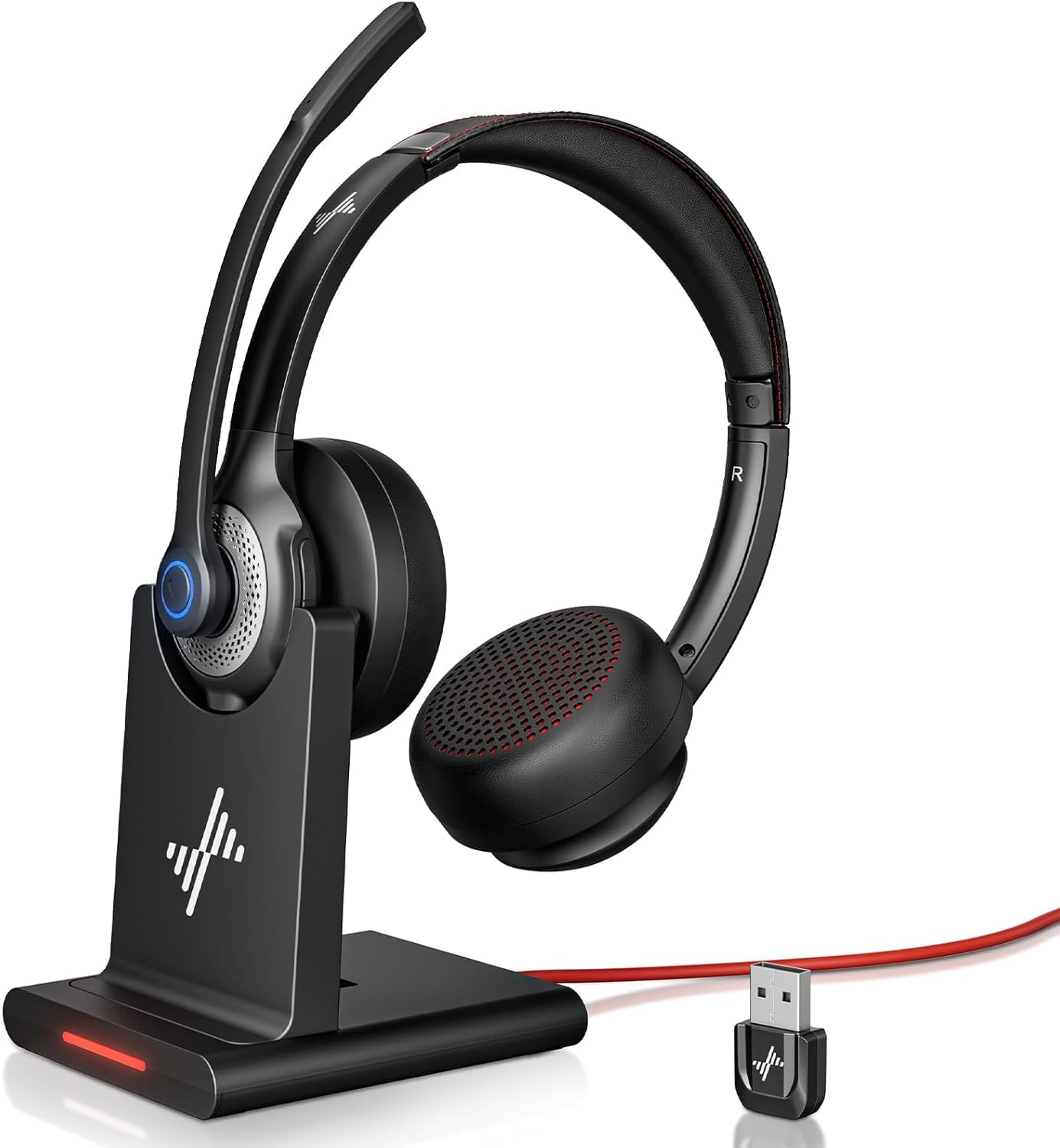 Bluetooth 5.2 Headset with Mic - Bluetooth Headset On Ear บทวิจารณ์และราคา