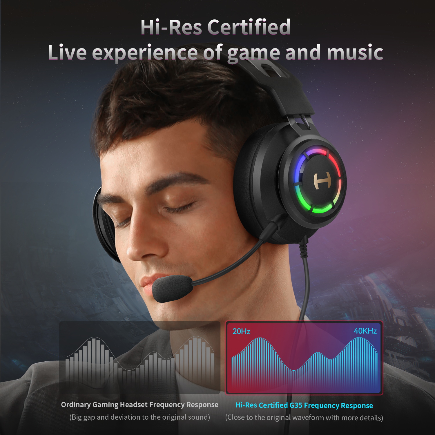 Edifier G35 PC Gaming Headset  - Gaming Headset Rgb บทวิจารณ์และราคา