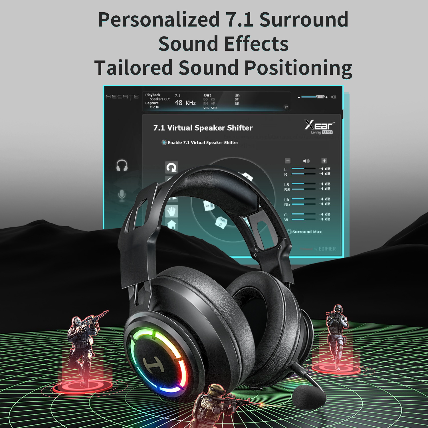 Edifier G35 PC Gaming Headset  - Gaming Headset Rgb บทวิจารณ์และราคา