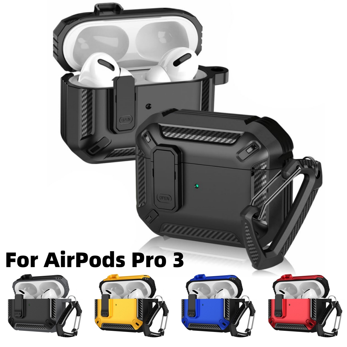 for AirPods Pro 3 Case Cover M - Headphone Case Hard บทวิจารณ์และราคา