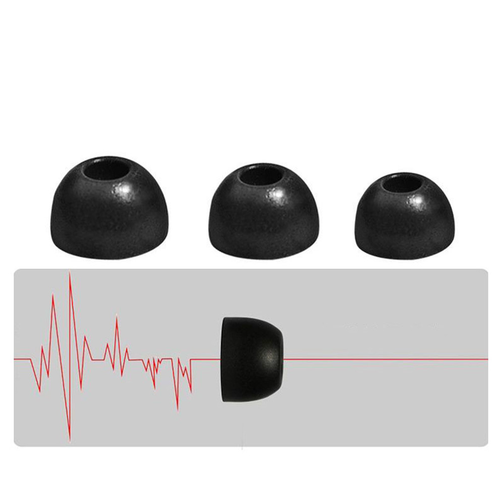 2pcs Replacement Earbuds Tips  - Earphone Foam Tip บทวิจารณ์และราคา