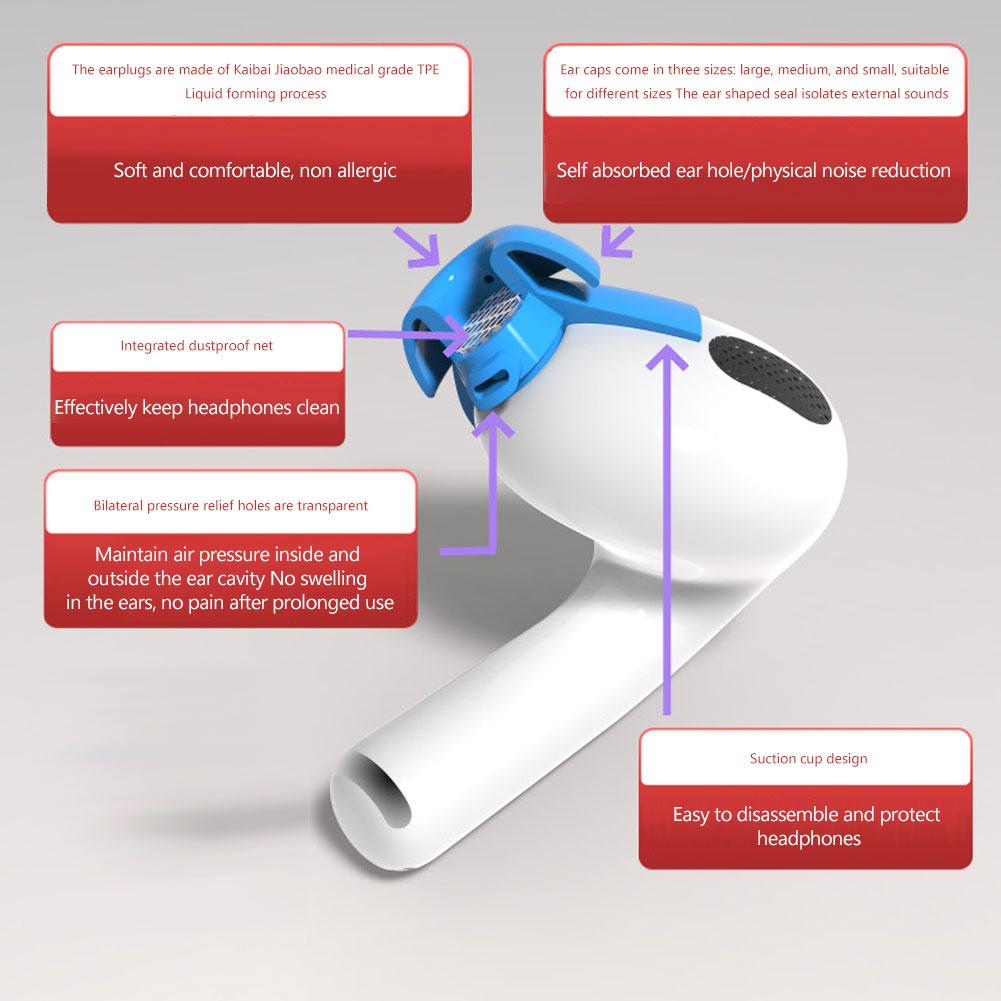 Physical Noise Cancellation Ea - Silicone Ear Tip Replacement บทวิจารณ์และราคา